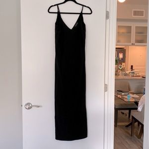 Classic Black Mid Length Dress - Size 4